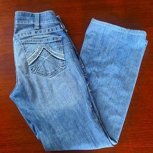 Ariat Real Denim MD. Wash Bootcut Jeans Sz 27s